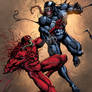 Venom (Peter Parker) vs Toxin (Eddie Brock)