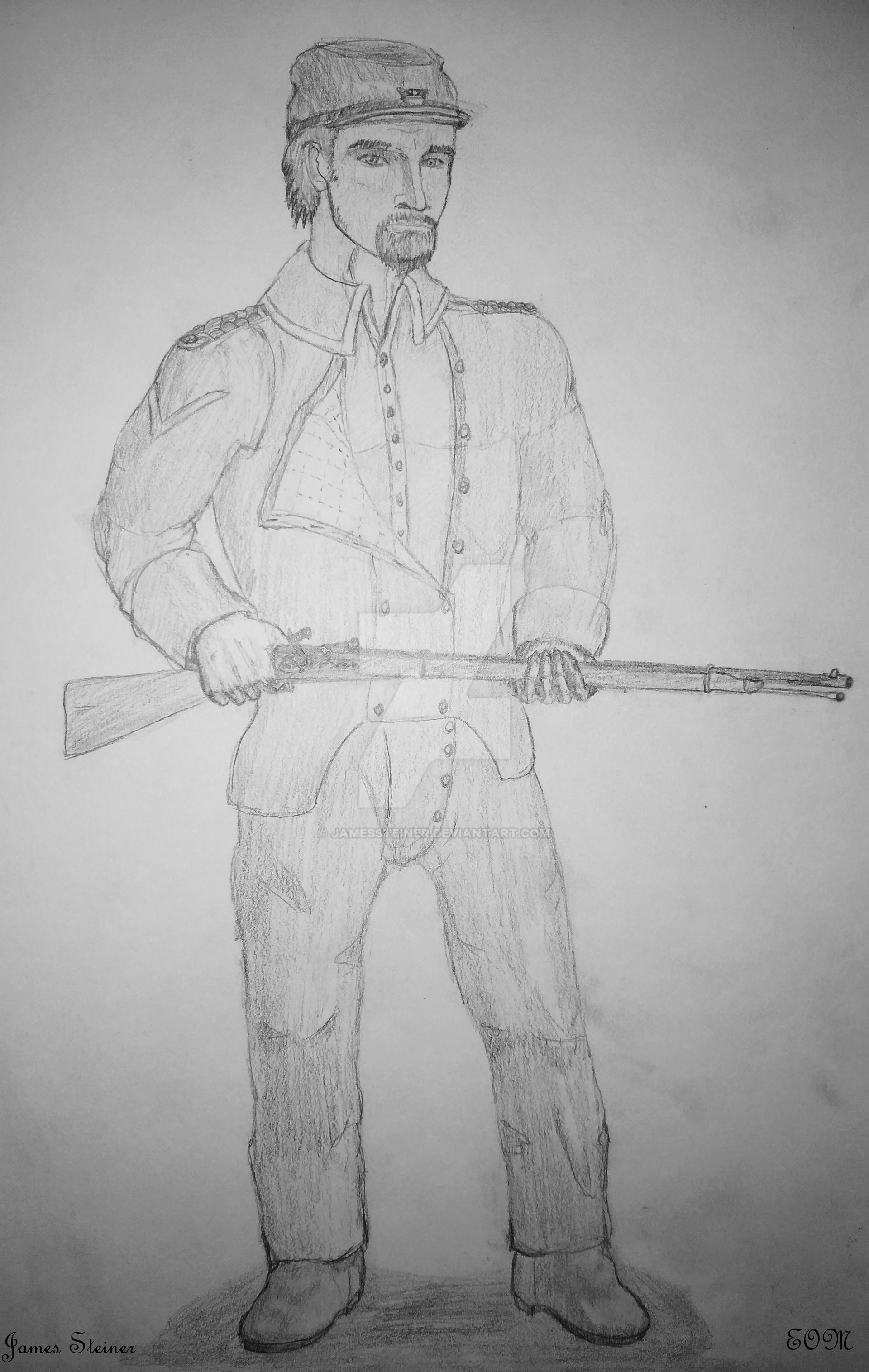 Deviantart Rifleman Guard U.S. Army Rifleman by JamesSteiner on DeviantArt