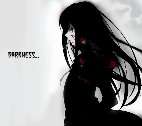 very dark anime girl Picture #127266454