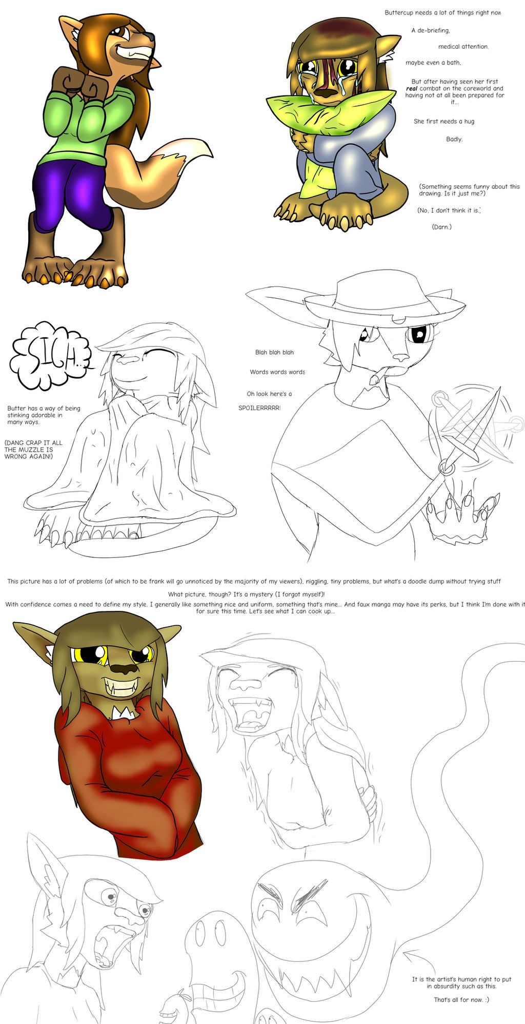 Doodle Dump 1 by Daaberlicious
