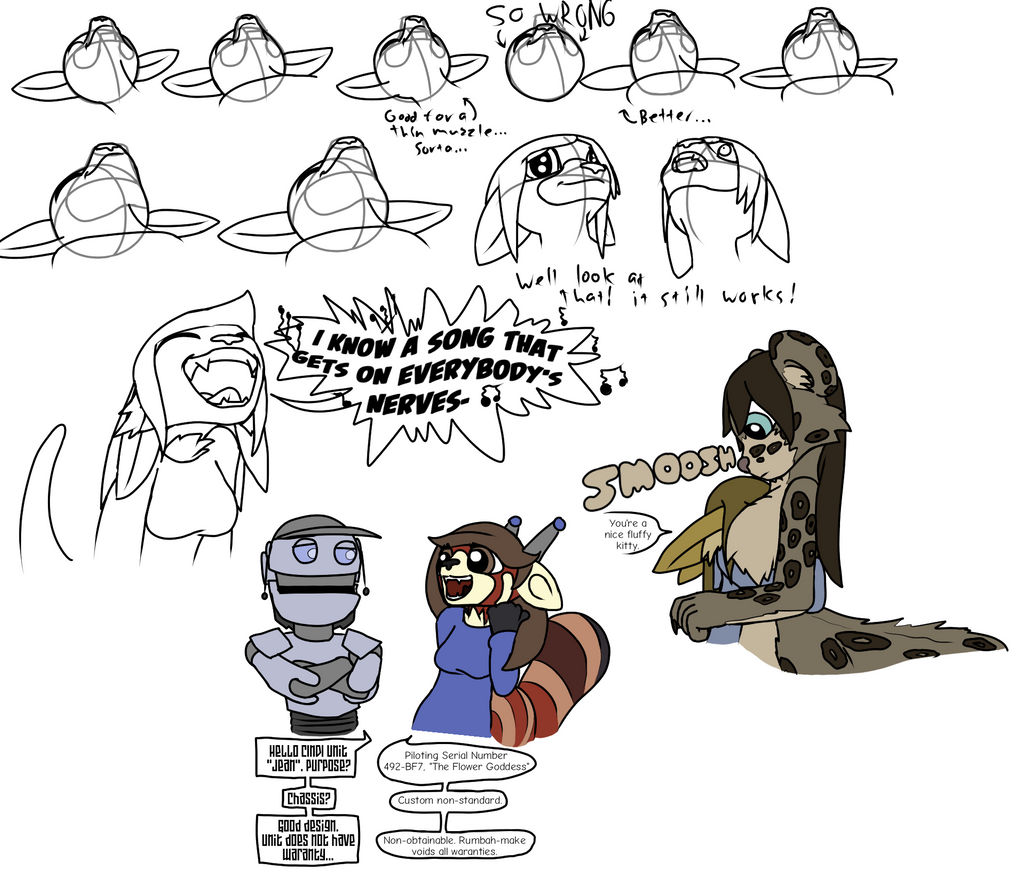 Doodle Dump 4 by Daaberlicious
