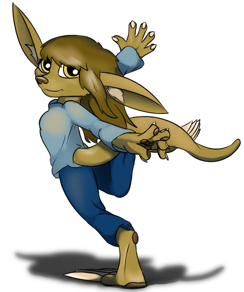Saturday Doodle- Butter Dance Thing by Daaberlicious