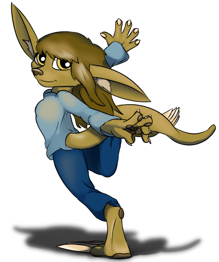 Saturday Doodle- Butter Dance Thing by Daaberlicious