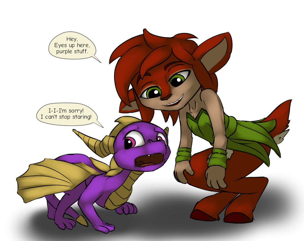 Eyes up Here Purple Stuff by Daaberlicious