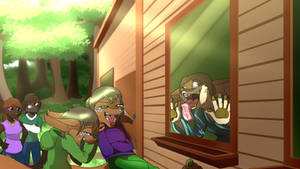 Gyro Makes The Squirrel Kids Laugh