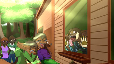 Gyro Makes The Squirrel Kids Laugh