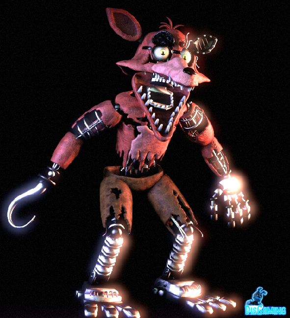 FNaF Withered Foxy  Fnaf, Foxy, Deviantart