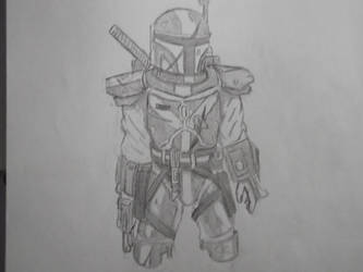 Mandalorian sketch