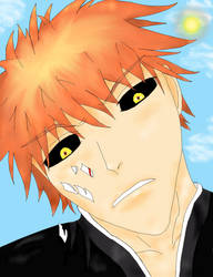 Ichigo hollow broken mask 2