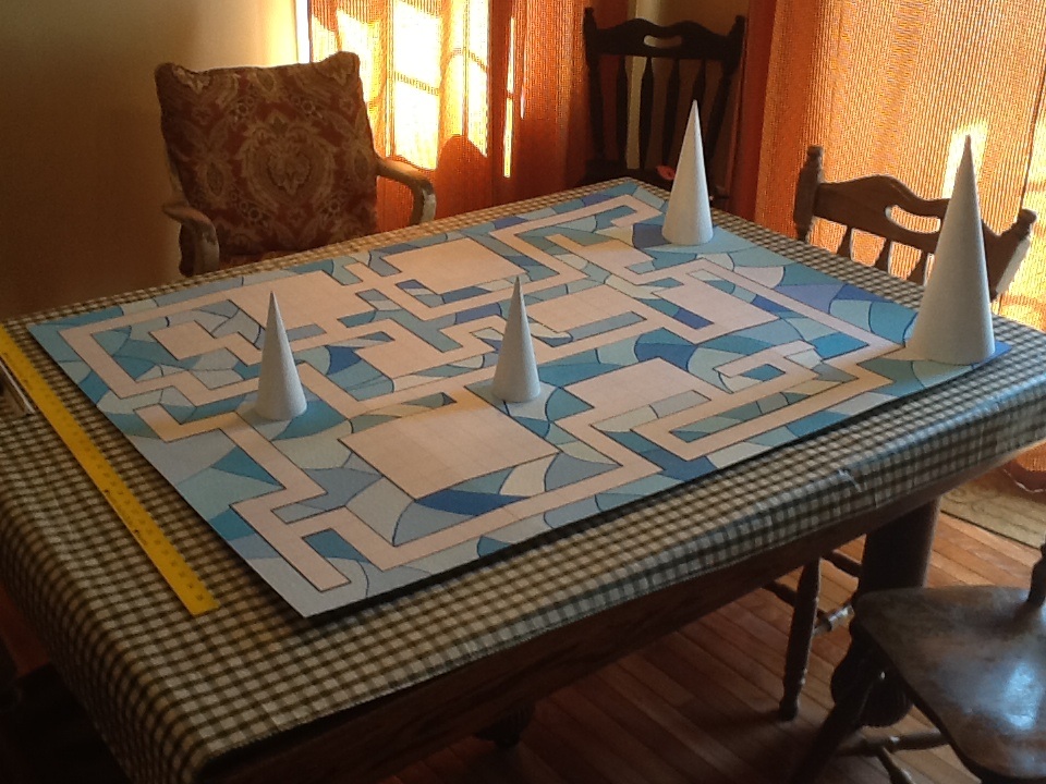 Adventure Time RPG gameboard