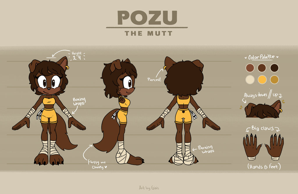 Reference sheet! Commission by GioisArt on DeviantArt