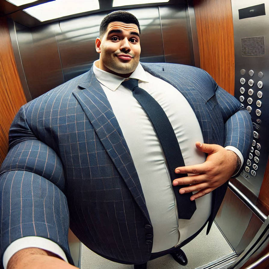 Suit and tie inflation selfie 3 by ZootSt on DeviantArt