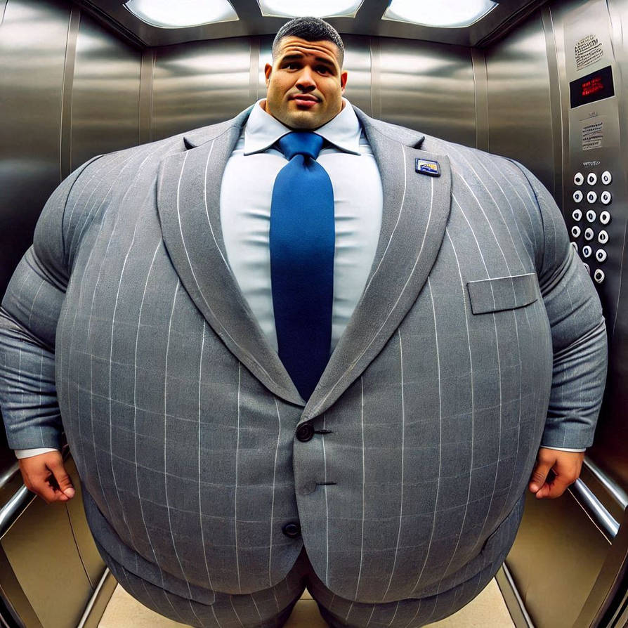 Male inflation suit and tie by ZootSt on DeviantArt