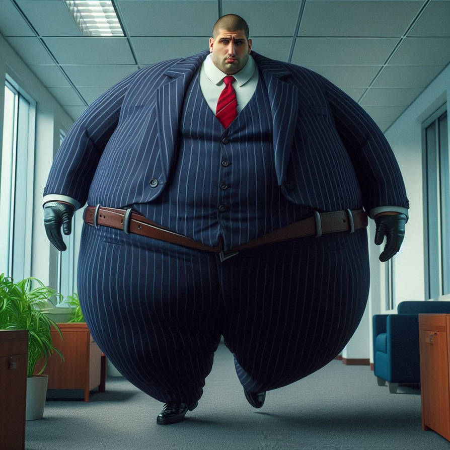 Mesh Inflation Batman Pinstripe suit and tie inflation by ZootSt on DeviantArt