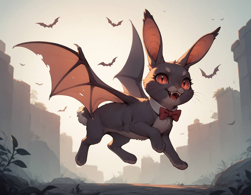 bat bunny adopt by batbunai on DeviantArt