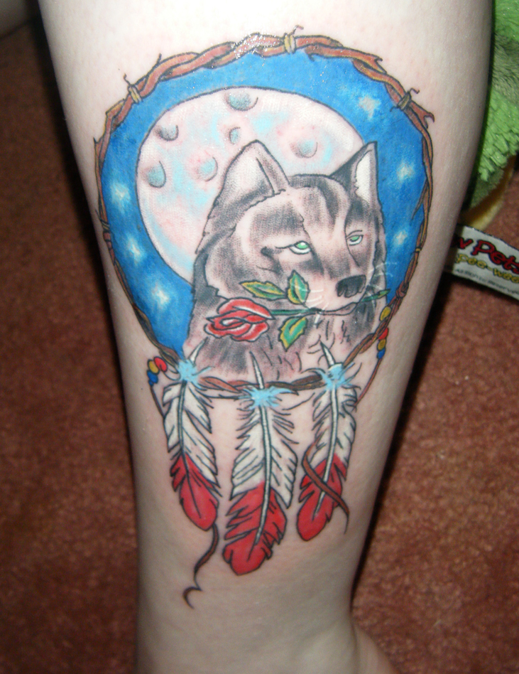 Dreamcatcher Wolf