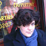 Me as Sherlock outside the one and only speedys