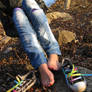 Beata's leg