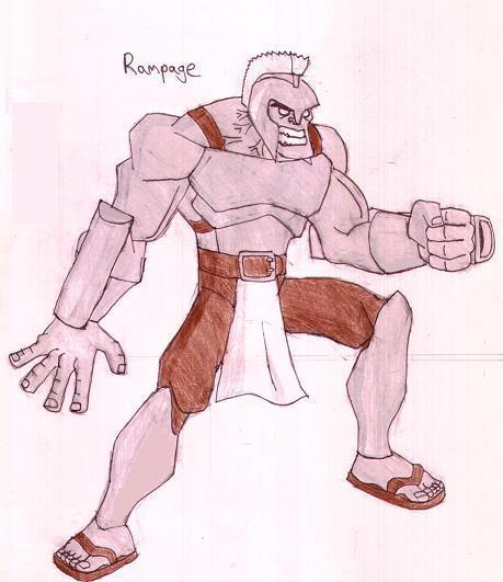 Deviantart Rampage Dc 'The' Rampage by Anicomicgeek on DeviantArt