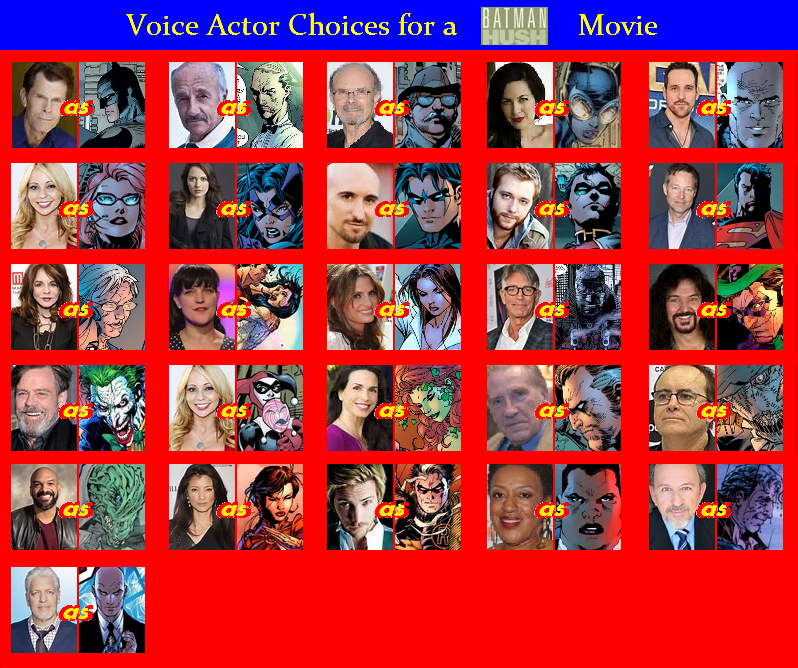 My Ideal Choices For Batman Fan Casting on myCast