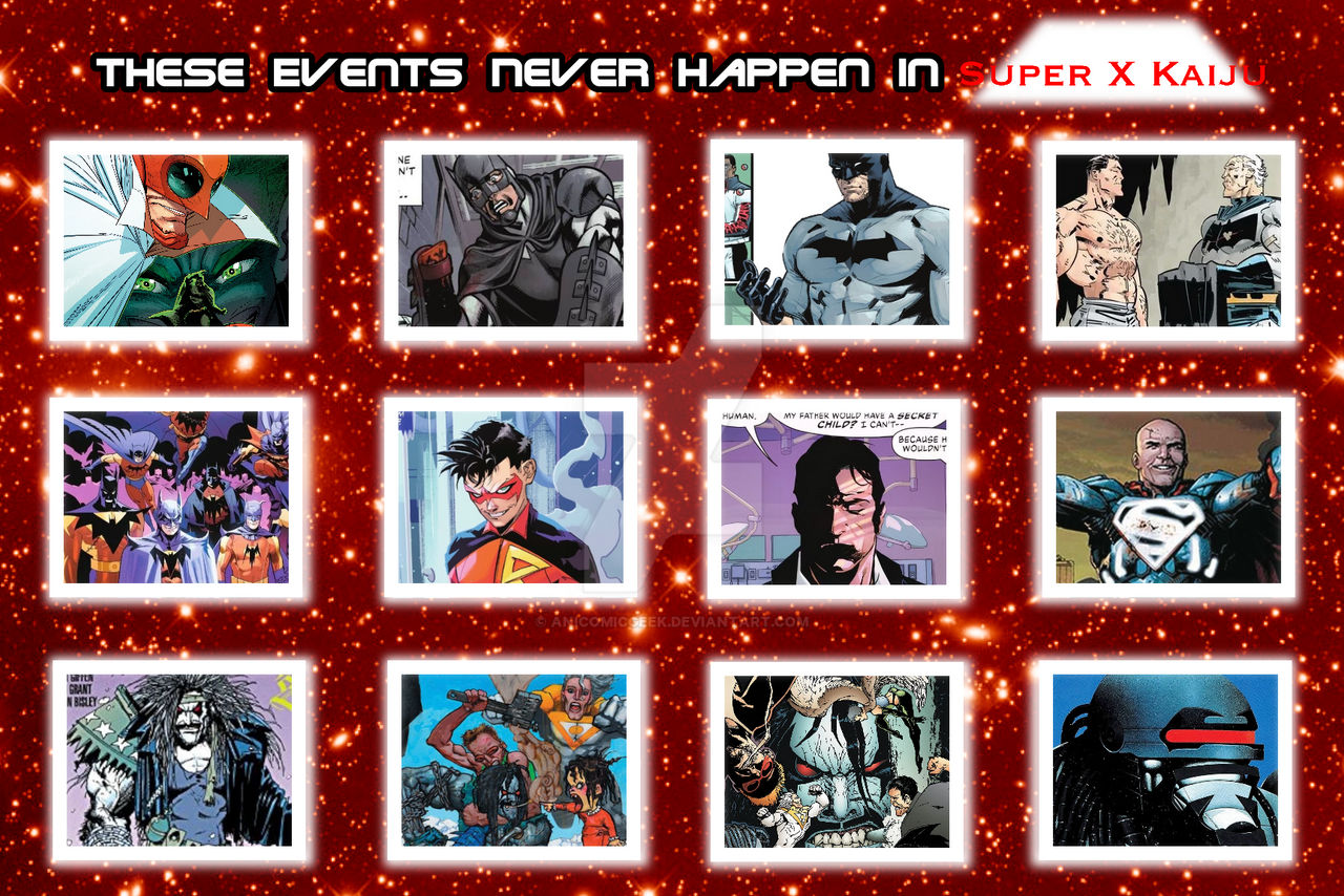 These Events Didn't Happen in Super x Kaiju 20