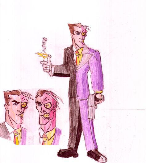 The Two-Face by Anicomicgeek on DeviantArt
