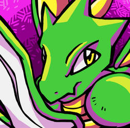 Commission: Scyther Icon