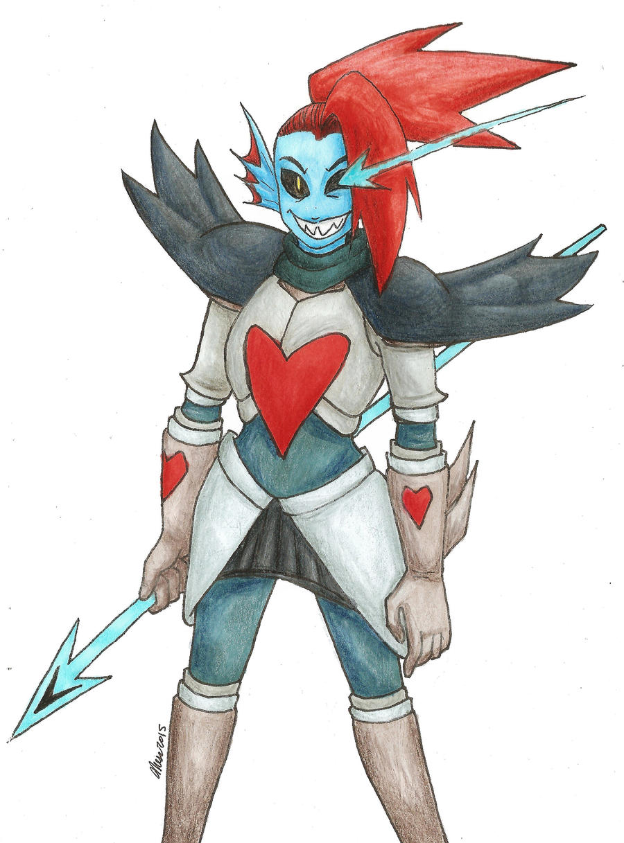 Anime Undertale Undyne Anime Undertale Undyne