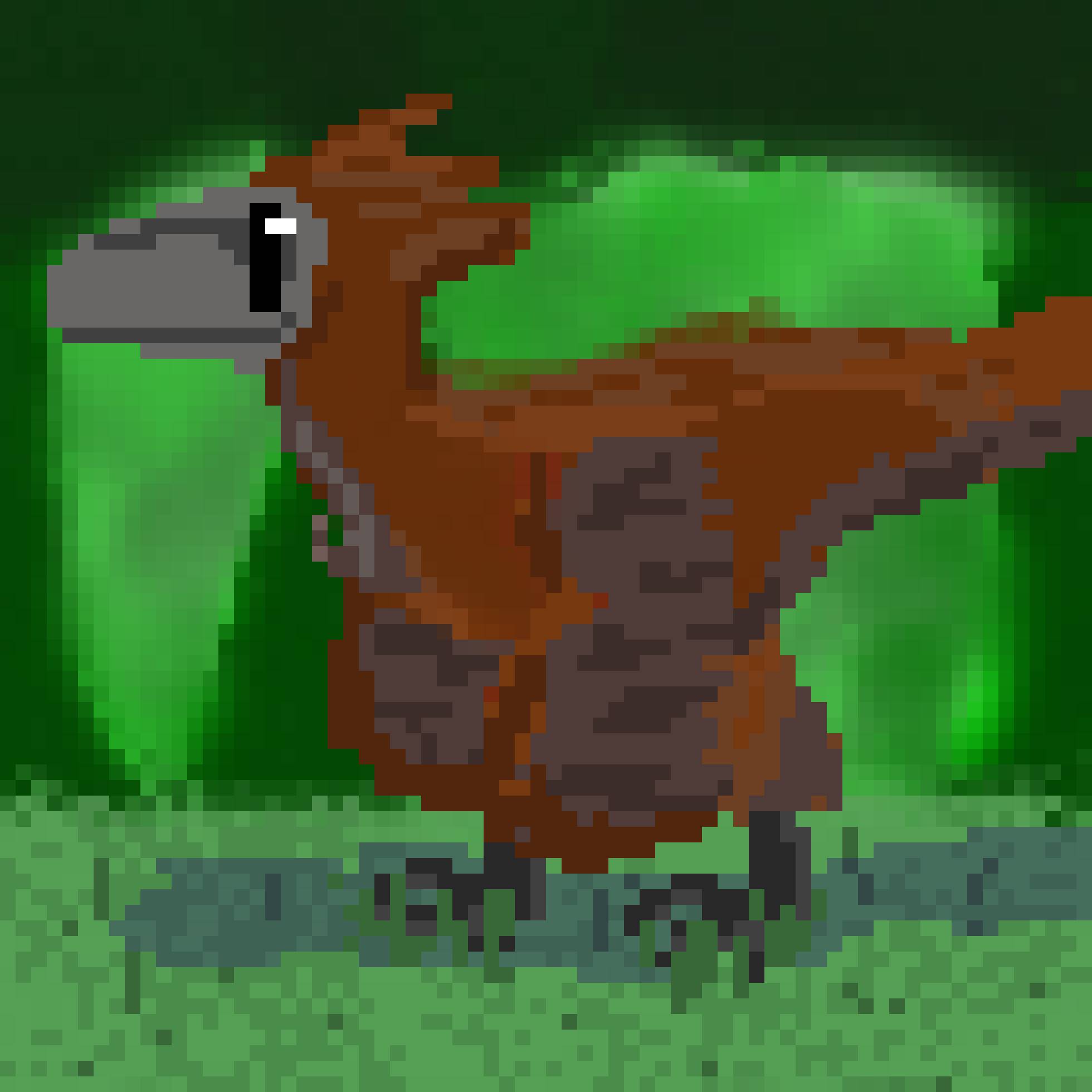 Pyro Raptor Cute Pyro raptor pixelart by stinkyWillow on DeviantArt