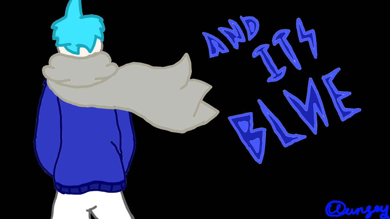 And its Blue computer wallpaper