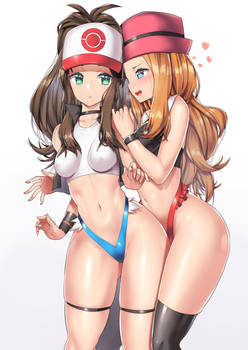 Hilda X Serena (Pokemon)