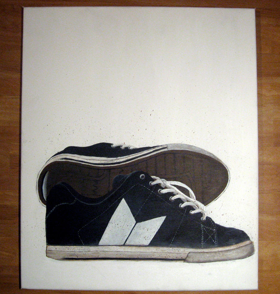 shoes painting