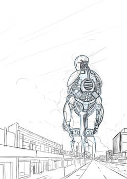 robot sketch