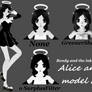 [MMD] Alice angel DL (Human)