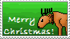 Christmas Stamp by ushimooshroom