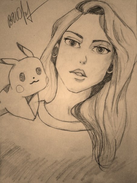 The Pikachu girl