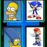 Sonic/The Simpsons Family Recast