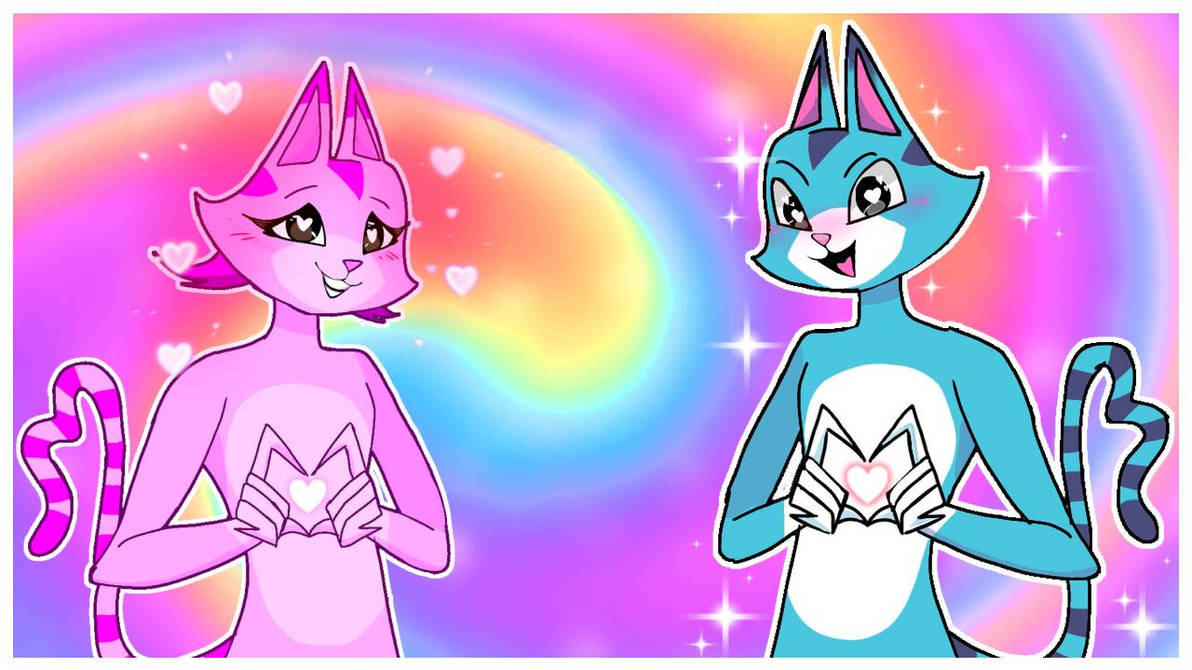 Pinkrat Twitter Pinkrat and catrat (for dreamsofyasmin) by fancyRockville on DeviantArt