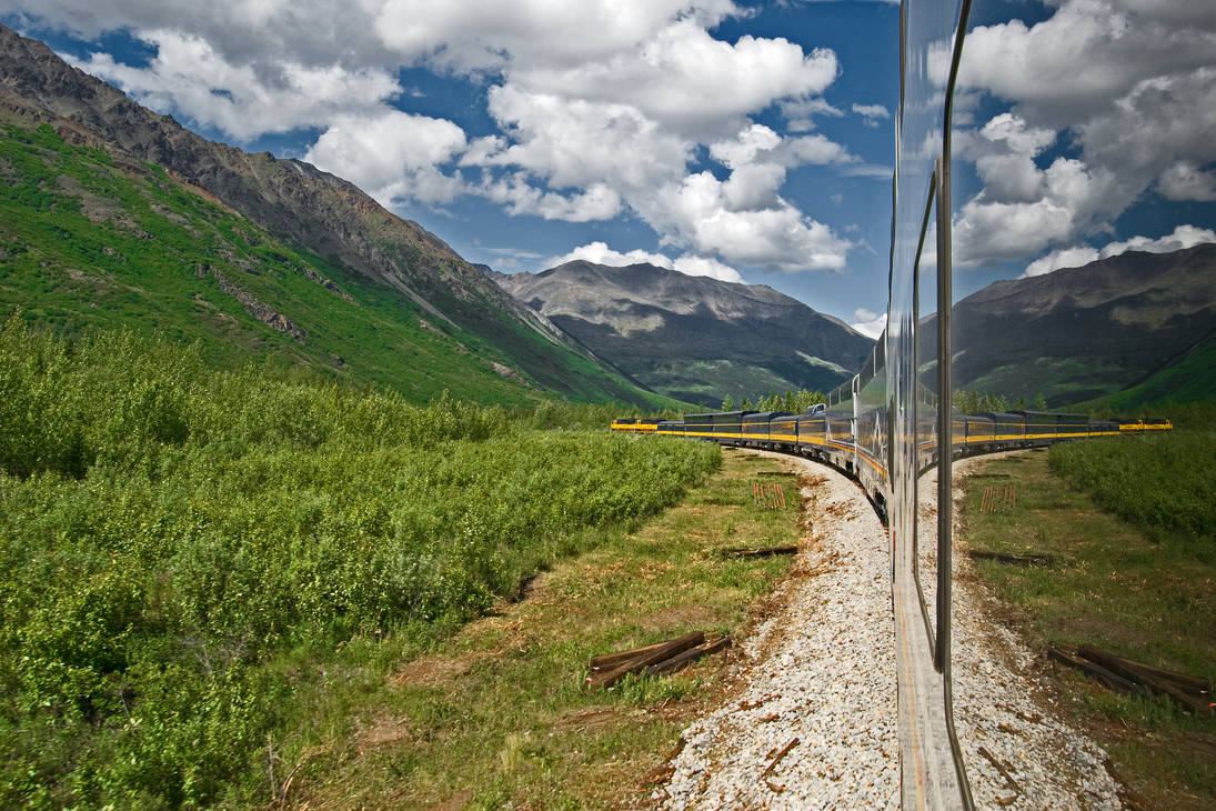 Alaska Train Ride by BWilliamWest Alaska Train Ride by BWilliamWest