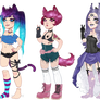 Corrupted Spacemimi adoptables Closed
