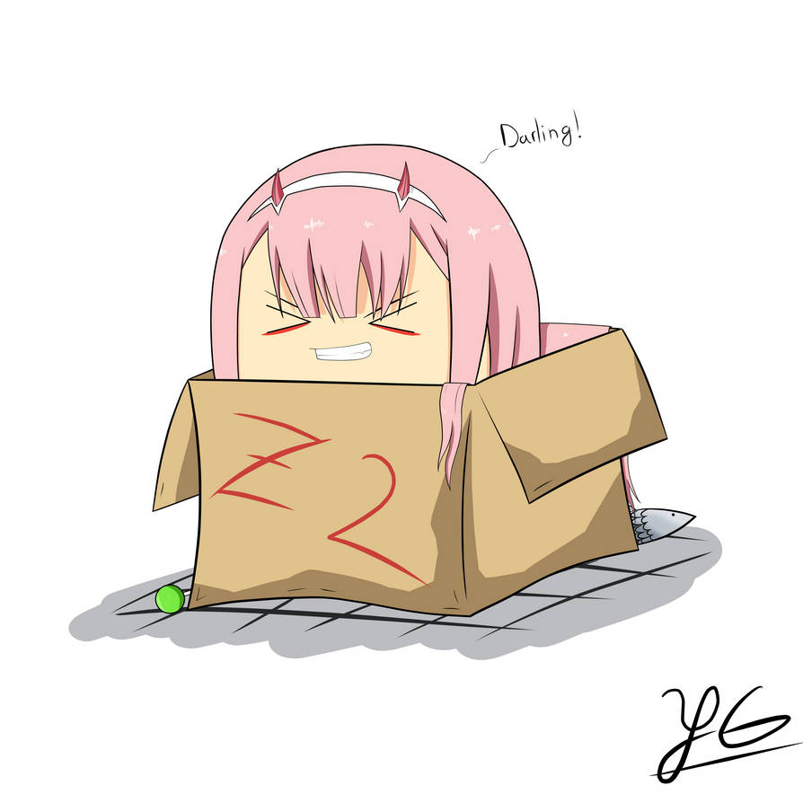 Zero Two Box Chibi Zero Two in a box by YoloGenerations on DeviantArt