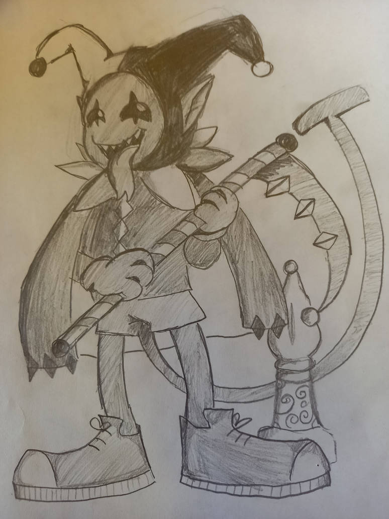 Jevil from Deltarune by Hekaland on DeviantArt