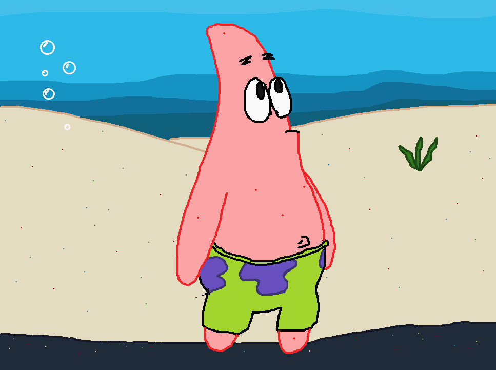 Realistic Patrick Deviantart My first perfect Patrick by cupman11 on DeviantArt
