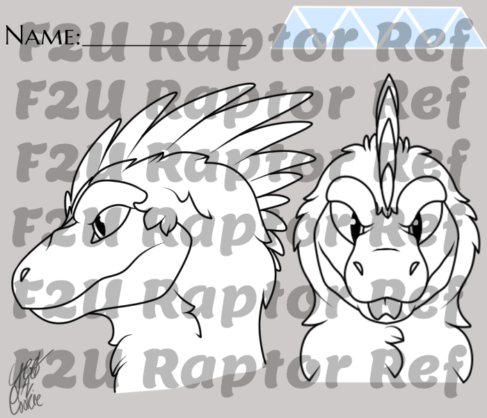 F2U Raptor Ref Sheet by YeetasaurusDino on DeviantArt