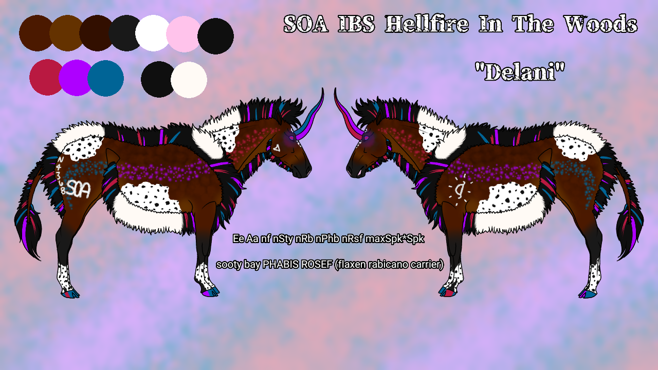 N4368 - SOA IBS Hellfire In The Woods AKA Delani