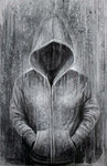 Nyarlathotep's grey hoodie by Nat-ti