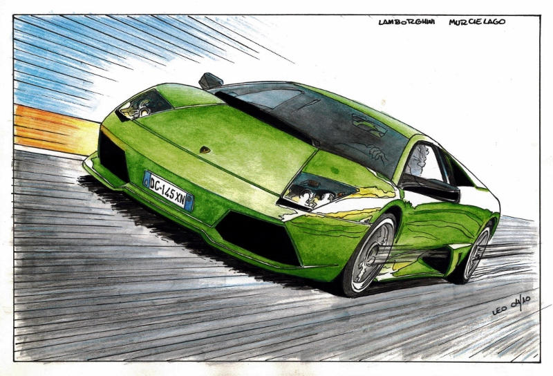 Lambo Murcielago by Leotrek on DeviantArt