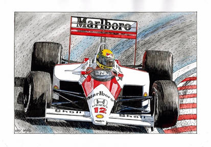 Ayrton Senna, McLaren MP4/4 1988