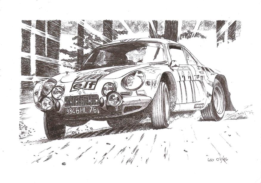 Alpine A110 Gr4, ink version