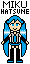 Pixelated Hatsune Miku